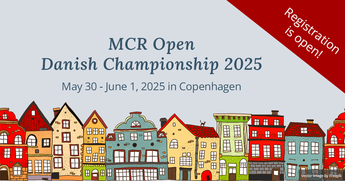 MCR Open Danish Championship, 30 May - 1 June, 2025